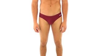 Sporti Solid Swim Euro Brief | SwimOutlet.com