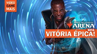 MTG Arena - jogando com deck azul Arcane Inventions