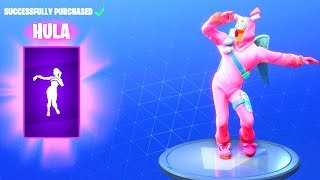 *NEW* HULA DANCE EMOTE!! Fortnite Battle Royale