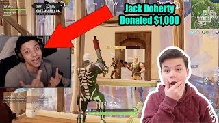TROLLING MYTH ON TWITCH! (DONATING $1,000)