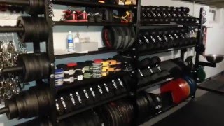 4th Evolution of Epic Rogue Home Basement Powerlifting Gym