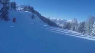 descente ski montchavin les coches ( GoPro )