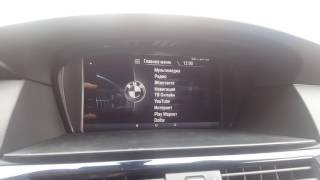 Планшет в BMW E60.