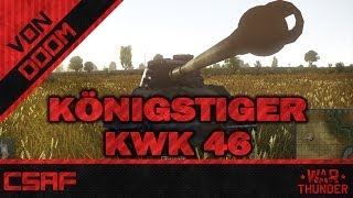 War Thunder CZ - Tanky (50.díl) - Königstiger Ausf. B s KwK 46 - Kruppova ocel