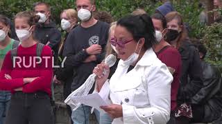 Germany: Protesters march through Nuremburg demanding rescue of Afghan refugees