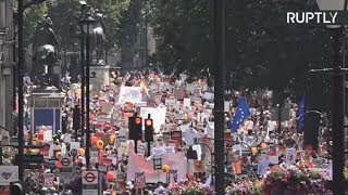 Rally against Trump’s visit to the UK (Livestream record)