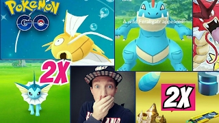 Pokemon Go | Shiny Magikarp Hunt + 2x Evolution Items in One Day!!