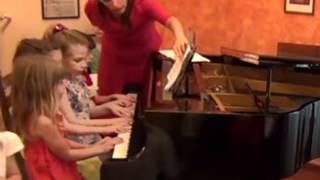A song from the movie Aristocats for piano 8 hands