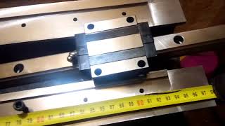 Рельсовые направляющие на токарный