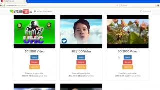 Gana Dinero con MyCashTube Ptc que Paga Por Ver Videos (Con Comprobante de Pago)