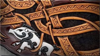 Antiquing & Painting: A Viking Serpent & Boar - REAL TIME