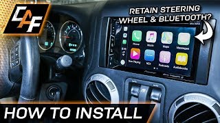 How to Install Aftermarket Radio (Jeep Wrangler 2011-2017)