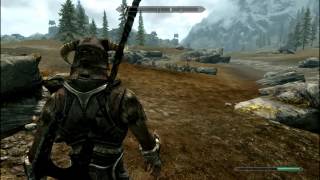 The Elder Scrolls:Skyrim-#4(Дракон в небе).