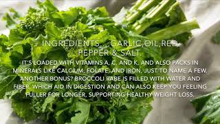 how to cook broccoli rabe rapini or Sarso ka sage recipe