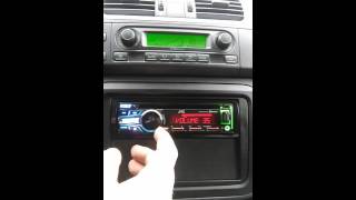 Radio JVC KD-R 951 BT with subwoofer JBL gto 804 on Gladen amp. 120.2