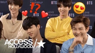 BTS Reveals If They're Dating Anyone & Share Their Fave Things About Each Other | Access