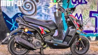 Обзор скутера Yiben YB150T-35 BWS от MOT-O.COM
