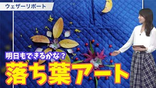 明日もできるかな？近所で手軽に遊べる「落ち葉アート」