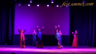 Ukraine Ethno Dance Festival "Живая вода" Севильянас "Вива Севилья"  Чернигов