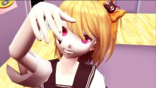 [MMD Giantess] Nikki at School