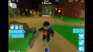Баг в роблокси Mining Simulator