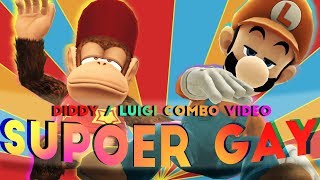 SSB4 Diddy Kong/Luigi Montage: "supoer gay" by DMG Shoyo James