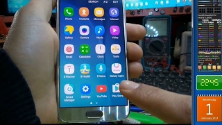 samsung s6 g920f repair touch problem طريقة حل مشكلة التاتش المعكوس