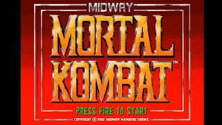 Mortal Kombat (Amiga 50Hz) - Intro / Attract Mode