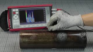 Ультразвуковое профилирование коррозии B-сканом с дефектоскопом KARL DEUTSCH Echoscope / ECHOGRAPH