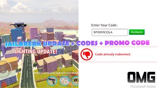 JB UPDATE + CODES + PROMO CODE! | ROBLOX