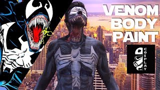 Venom Body Paint (Spider-Man) -  fACEs #7