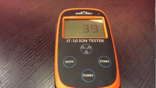 King Saver Negative Ion Test