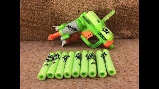 Nerf Zombie Strike Jolt Range Test (Flat+Angled)