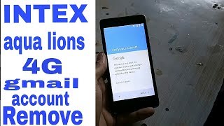 INTEX AQUA LIONS 4G FRP UNLOCK 100% OK