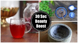 Beauty Polish, Skin Glow Drink & Bath Powder Using a Magical Ingredient From Your Garden!