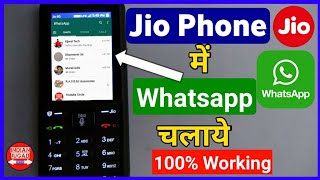 Use Whatsapp on Jio Phone with 100% working method | Jio Phone  me Whatsapp Kaise Chalaye