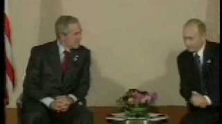 В.Путин.Начало встречи с Д.Бушем.18.11.05