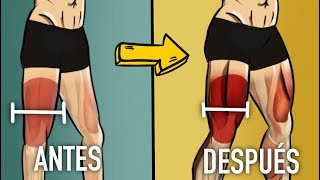 Tus Piernas Si Van a Crecer con Estos Ejercicios en Casa!