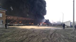 Пожежа в Стрию на Промисловій