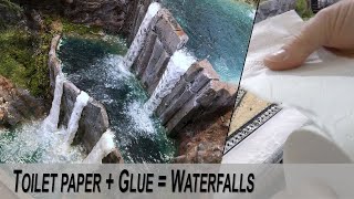 Toilet paper Waterfalls? Is it for REAL?