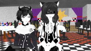 Bendy And The Ink Machine MMD : Bendy fem. - Boris fem.
