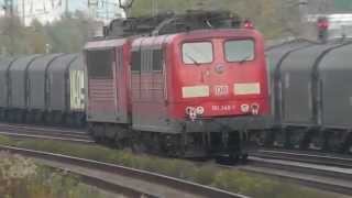 Ein Lokzug mit 155 030 und 151 140 die 151 Hörte sich gar nicht Gut an