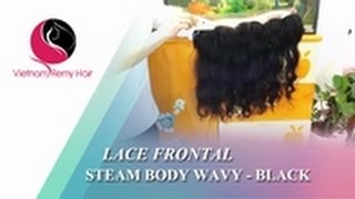 Lace Frontal 13x4 Body wavy in Vietnam Remy Hair Company