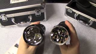 Unboxing new ThruNite TN-30 and TN-31 Flashlights 3000 lumens!!