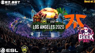 GeekFam VS Fnatic |Bo2| ESL One Los Angeles 2020 SEA Closed Qualifier