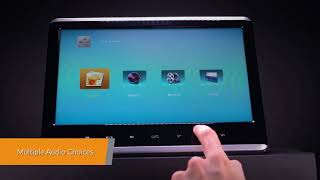 11,6″ PANTALLA IPS REPOSACABEZAS DVD AV IN/OUT SD USB HDMI FULL HD