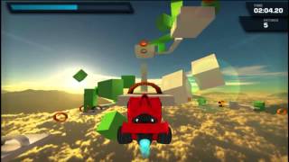 Jet Car Stunts Vita Gameplay