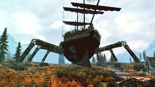 Skyrim mod: Мобильный дом трансформер