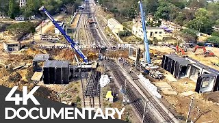 Giant Railway Underpass in 5 Hours! | Giant Pop-Up Constructions - India