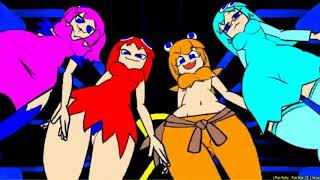 Pac-man   Pinky, Blinky ,Clyde and Inky Dance